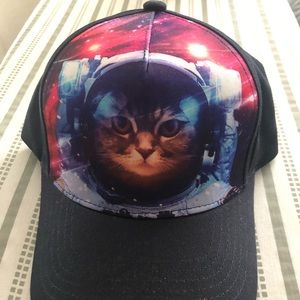 Space Cat Baseball Cap
